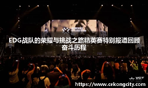 EDG战队的荣耀与挑战之路精英赛特别报道回顾奋斗历程